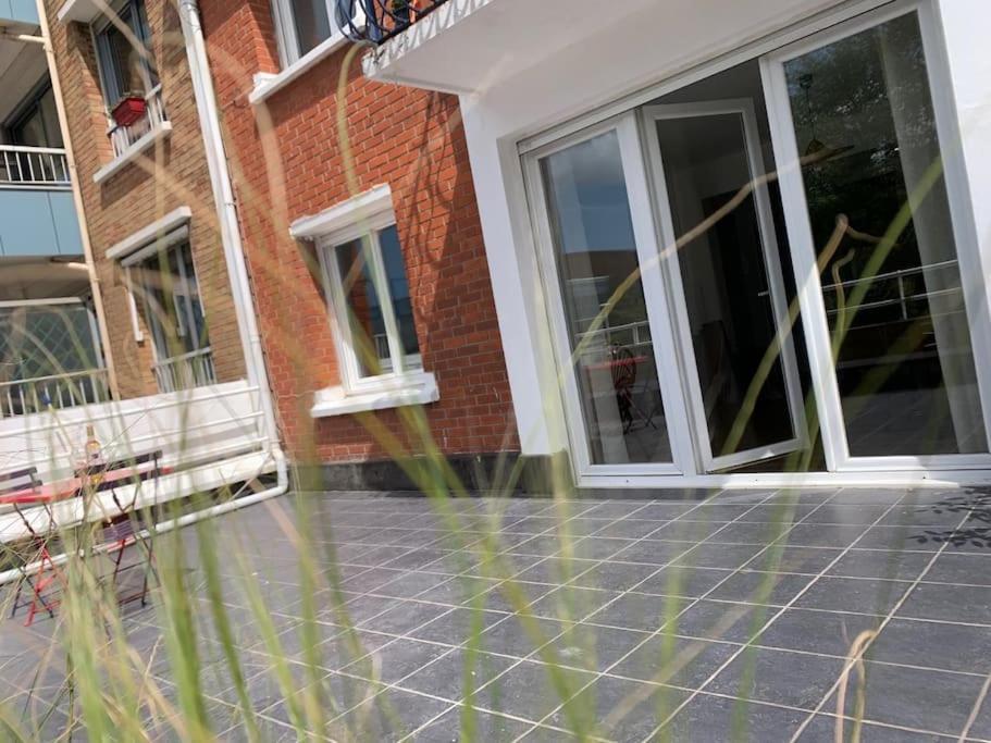 Au 154 Bis - Joli Appartement Avec Grande Terrasse Et Proche De La Plage A Malo Dunkirk Kültér fotó